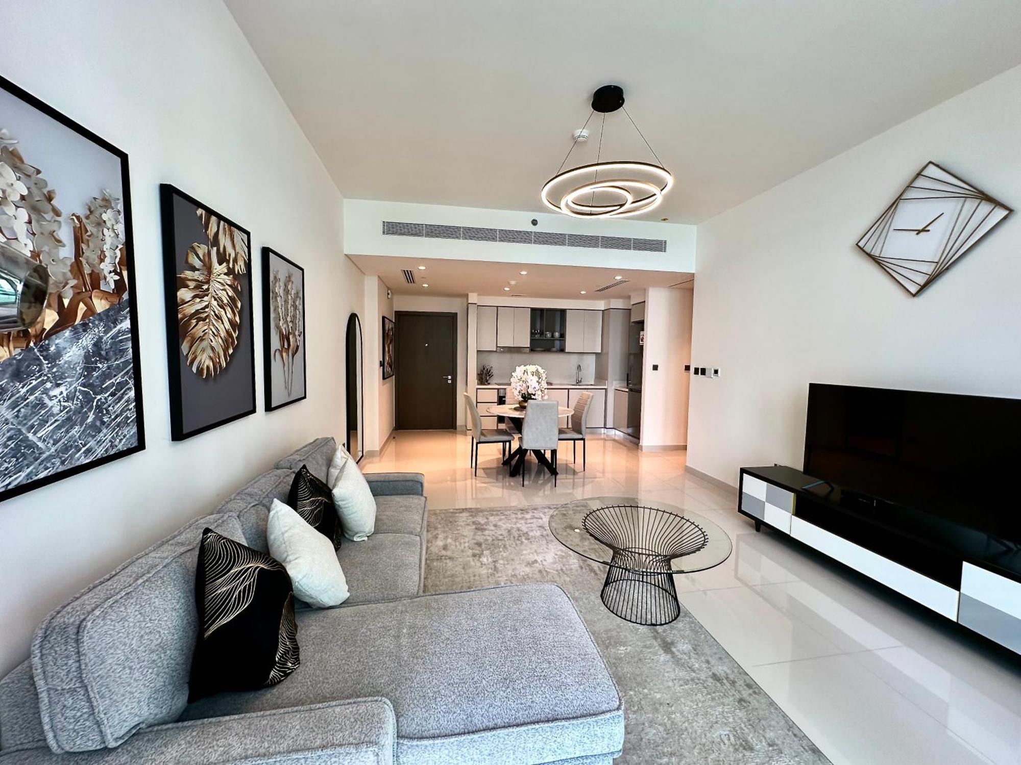 Lux Bnb I Sun Rise Bay I Palm & Sea View Apartment Dubai Exterior photo